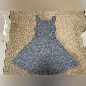 H&M Hennes Mauritius Divided grey mini skater dress size xs
